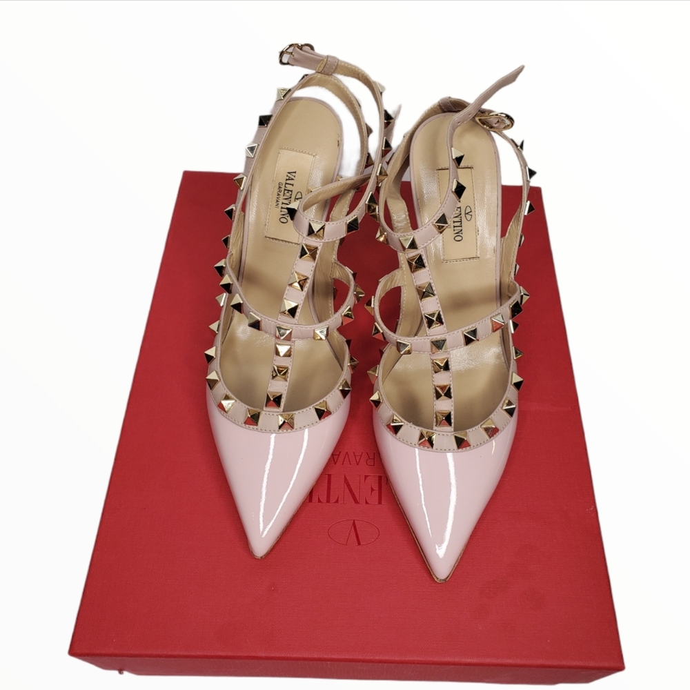 VALENTINO PATENT ANKLE STRAP - Picture 8 of 14
